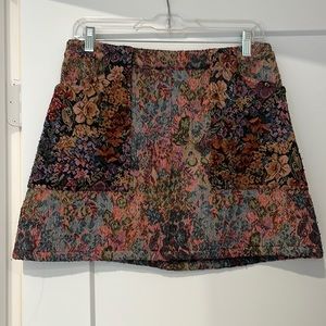 Urban Outfitters Multi color mini skirt